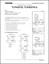 Click here to download TLP4227G Datasheet