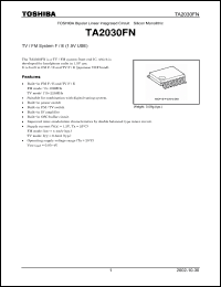 Click here to download TA2030FN_02 Datasheet
