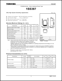Click here to download 1SS387_07 Datasheet