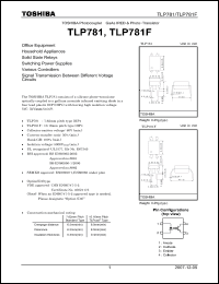Click here to download TLP781 Datasheet