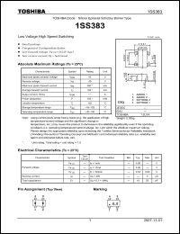 Click here to download 1SS383_07 Datasheet