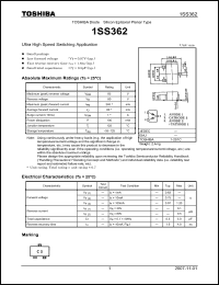 Click here to download 1SS362_07 Datasheet