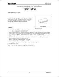 Click here to download TB2118FG Datasheet