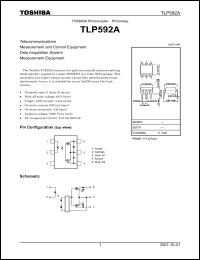Click here to download TLP592A_07 Datasheet