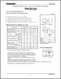 Click here to download TPC8120 Datasheet
