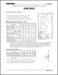 Click here to download 2SK3905 Datasheet