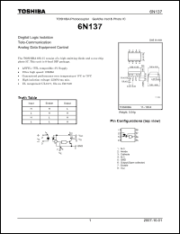 Click here to download 6N137_07 Datasheet