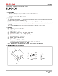 Click here to download TLP2405 Datasheet