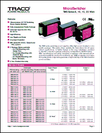 Click here to download TMS15112F Datasheet