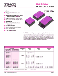 Click here to download TPM30105C Datasheet