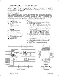 Click here to download TLD4014 Datasheet
