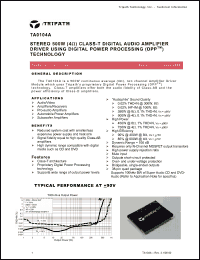 Click here to download TA0104A Datasheet