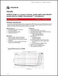 Click here to download TK2350 Datasheet