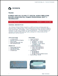 Click here to download TK2050 Datasheet