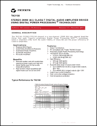 Click here to download TK2150 Datasheet