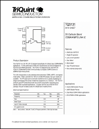 Click here to download TQ3131 Datasheet