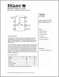 Click here to download TQ3632 Datasheet