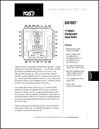 Click here to download GA1087MC500 Datasheet