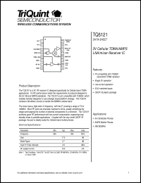 Click here to download TQ5121 Datasheet