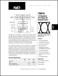 Click here to download TQ8015 Datasheet