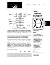 Click here to download TQ8017 Datasheet