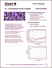 Click here to download TGA1073G-SCC Datasheet