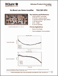 Click here to download TGA1307-EPU Datasheet