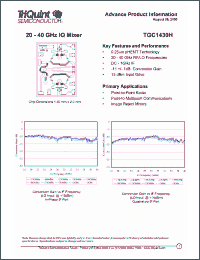 Click here to download TGC1430H Datasheet