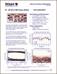 Click here to download TGC1439 Datasheet