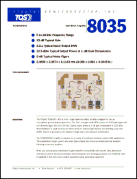 Click here to download TGA8035-SCC Datasheet