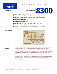 Click here to download TGA8300-SCC Datasheet