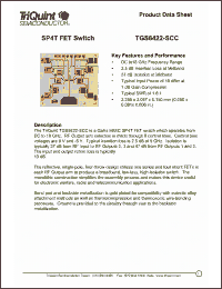 Click here to download TGS8422-SCC Datasheet