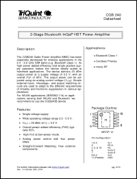 Click here to download CGB240 Datasheet