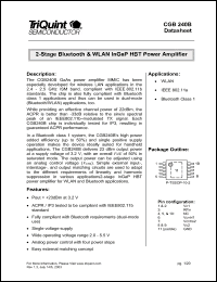 Click here to download CGB240B Datasheet