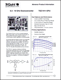 Click here to download TGC1411 Datasheet