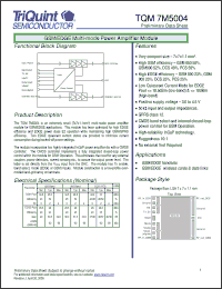 Click here to download TQM7M5004 Datasheet