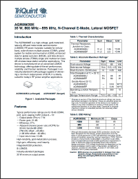 Click here to download AGR09030E Datasheet