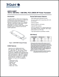 Click here to download AGR19180EF Datasheet