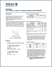 Click here to download PD25025F Datasheet