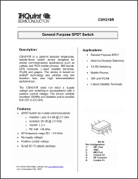 Click here to download CSH210R Datasheet