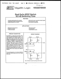 Click here to download 16G020F/S0030 Datasheet