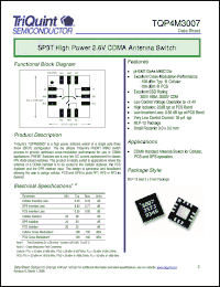 Click here to download TQP4M3007 Datasheet