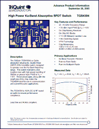 Click here to download TGS4304 Datasheet