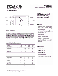 Click here to download TQS5200 Datasheet