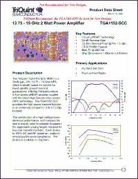 Click here to download TGA1152-SCC Datasheet