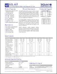 Click here to download ML485 Datasheet