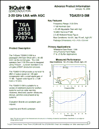 Click here to download TGA2513-SM Datasheet