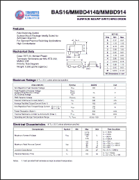 Click here to download MMBD4148 Datasheet