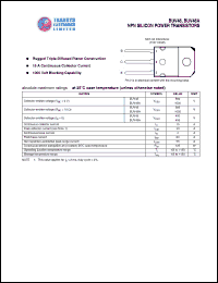 Click here to download BUV48 Datasheet