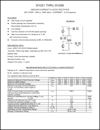 Click here to download BY251 Datasheet